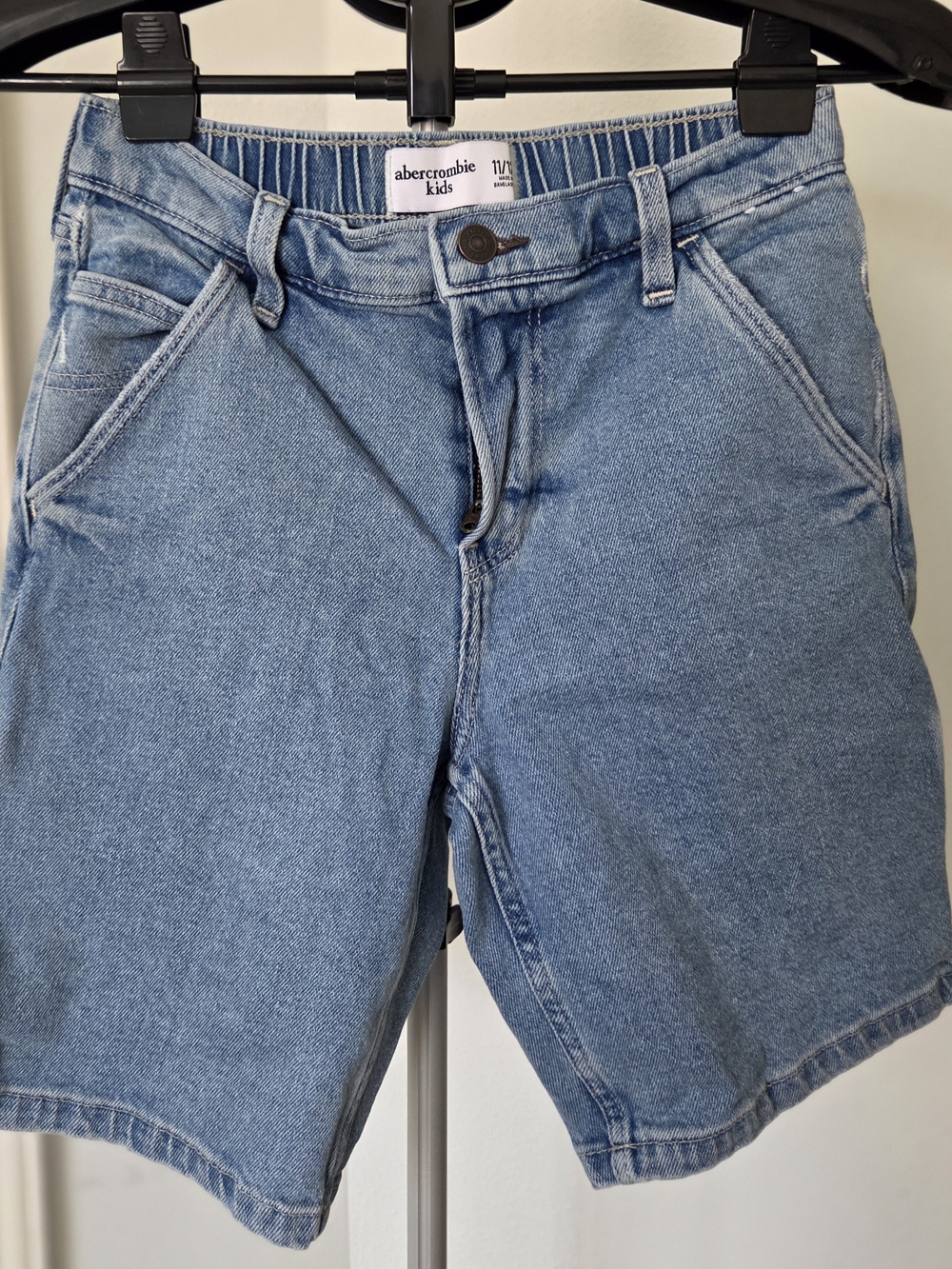 Abercrombie Kids Light Blue Denim Shorts
